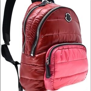 Moncler Red Backpack